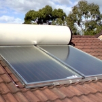 Solar Hot Water Roof Mounted System