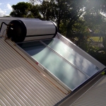 Solar Hot Water Roof Mounted System