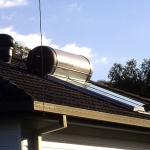 Solar Hot Water Roof Mounted System