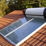 Solar Hot Water Roof Mounted System