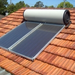Solar Hot Water Roof Mounted System
