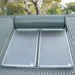 Solar Hot Water Roof Mounted System
