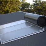 Solar Hot Water Roof Mounted System