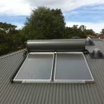 Solar Hot Water Roof Mounted System