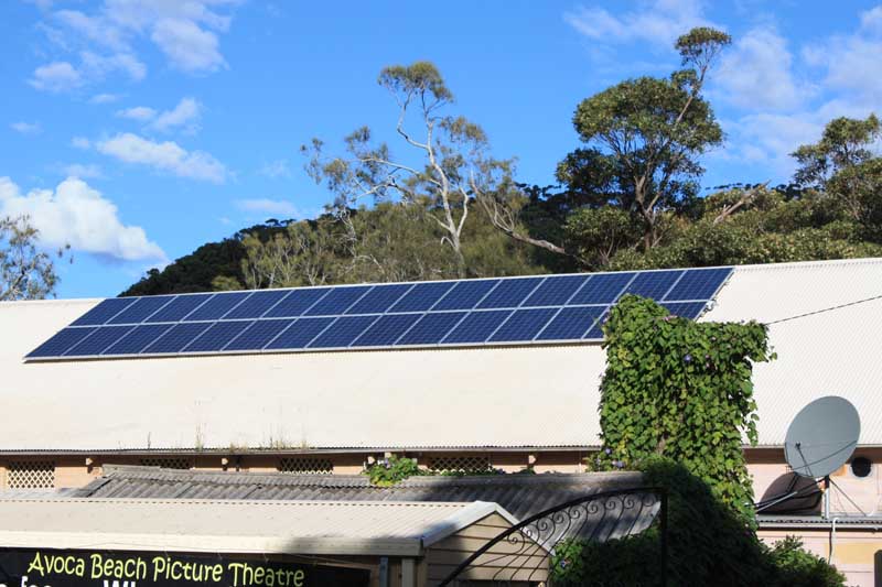 Commercial Solar Power Avoca Beach