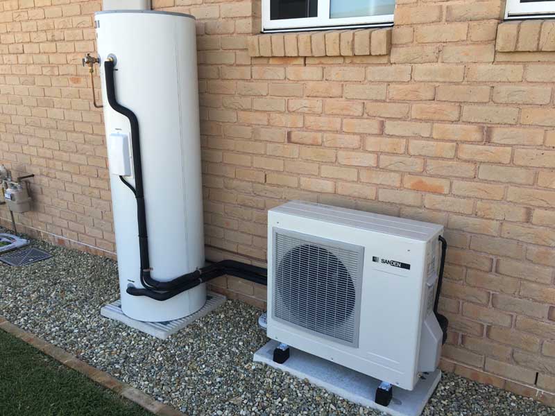 Sanden Heat Pump Hot Water System