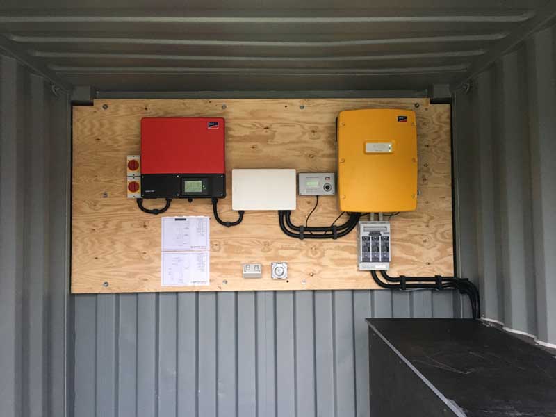 Off Grid Solar Power Booral NSW Off Grid Solar Power System Booral NSW, with SMA TL Inverter 5.0 and SMA Sunny Island Battery Management System