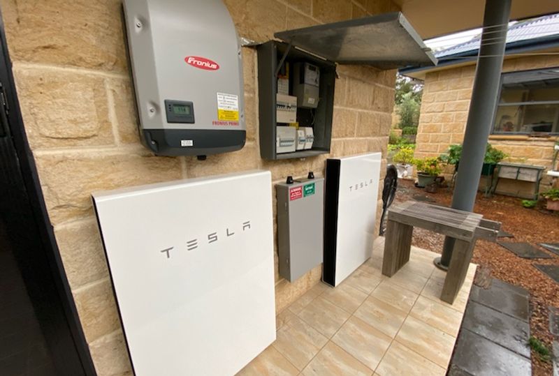 Combine batteries for increased solar power storage